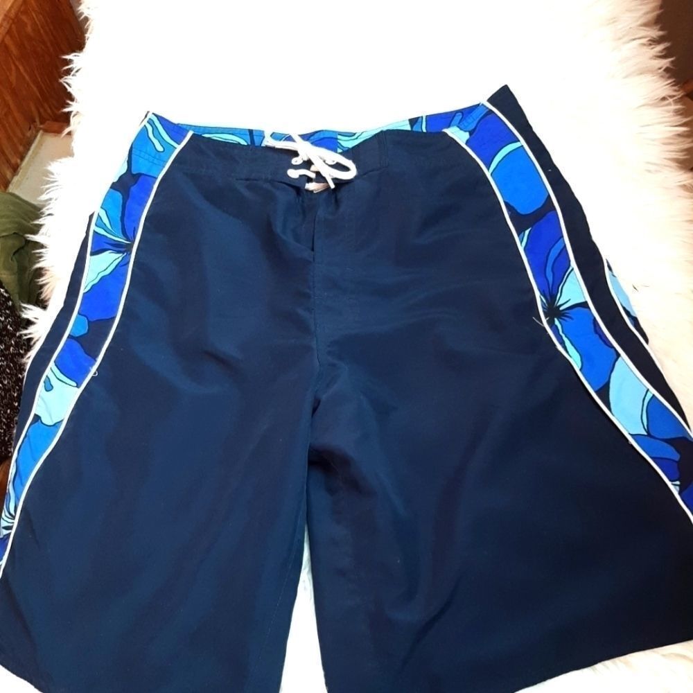 FIRST WAVE ocean blue‎ board shorts 34